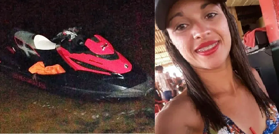 Mulher morre após cair de Jet ski na Lagoa do Portinho